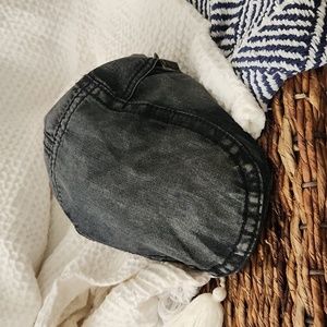 Black Denim hat